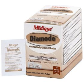 Anti-Diarrhea Tablets, 24 Tablets Per Box, Medique, 20064