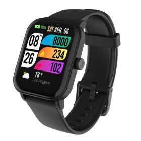3Plus 3PL-VIBEPS-BK2 Vive+ (Gen 2) GPS Smartwatch with 1.72-In. Color Display, Bluetooth, Heart Rate/Blood Oxygen/Sleep, 25+ Workouts, Music, IP68 Wat