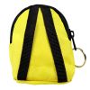 CPR Yellow Beltloop Keychain Backpack with Faceshield, Gloves, and Cleansing Wipes