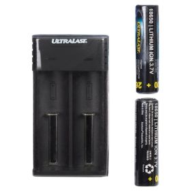 Ultralast UL1865K-26 Lithium Ion Charger/Batteries Combo Kit