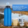 HygieniSafe® Collapsible Water Filter Bottle – 600 ml