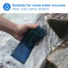 HygieniSafe® Collapsible Water Filter Bottle – 600 ml