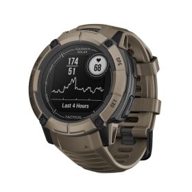 Garmin 010-02805-12 Instinct 2X Solar Tactical Edition GPS Smartwatch with 50-mm Case, Bluetooth, Military Grade Protection, and 10 ATM Water Rated (C