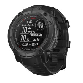 Garmin 010-02805-13 Instinct 2X Solar Tactical Edition GPS Smartwatch with 50-mm Case, Bluetooth, Military Grade Protection, and 10 ATM Water Rated (B