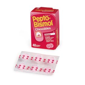 Pepto Bismol - M4043 - 48 1-Packs - 48 Tablets Per Dispenser Box