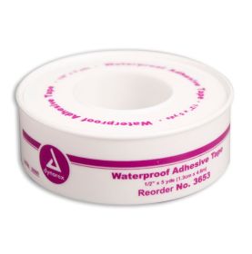 1/2"x5 yd. Waterproof tape, plastic spool, 1 ea.