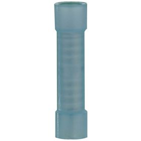 Install Bay BNBC Nylon Butt Connectors, 100 Count (16-14 Gauge; Blue)