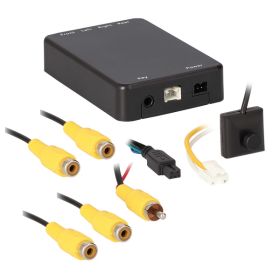 iBEAM Vehicle Safety Systems TE-TSI4 Universal Camera Switching Interface with Controller, TE-TS14