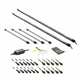 Heise LED Lighting Systems HE-CHASE-UNDGKT Chasing Lights Series LED-Tube Underglow Lighting Kit, HE-CHASE-UNDGKT