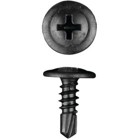 Install Bay PWHT812 Phillips Wafer-Head #8 Tek Screws, 500 Pack (0.5 In.)