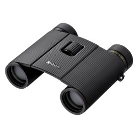 Nikon 16853 TRAILBLAZER II Compact Waterproof 10x25 Binoculars with Neck Strap, Case, and Caps for Paddlesports, Boating, Lake, Beach, Rain, Sleet, Sn