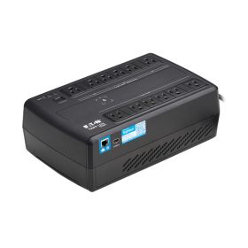Tripp Lite by Eaton AVR750UNC 12-AC Outlet and LAN/Coax 750-VA/450-Watt Cloud-Connected Line-Interactive Desktop UPS, AVR, 316-Joules Surge Protection