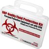 BBP / Bodily Fluid Protection Kit with Bonus 6 piece CPR kit for additional Rescuer Protection