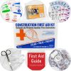 Bilingual OSHA Contractors First Aid Kit for Job Sites up to 25 People, 180 pieces