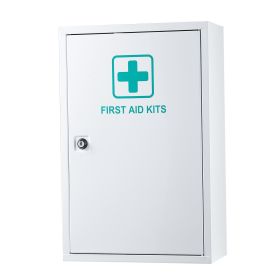 VEVOR 3-Shelf First Aid Cabinet, 1000 Pieces, Large Capacity First Aid Kit, Wall Mounted Medicine Cabinet, OSHA & ANSI 2015 (Class A)