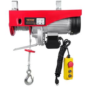 VEVOR 2200 lbs Attic Lift, 1600W 110V Electric Hoist with 14ft Wired Remote Control, 40ft Single Cable Lifting Height & Pure Copper Motor