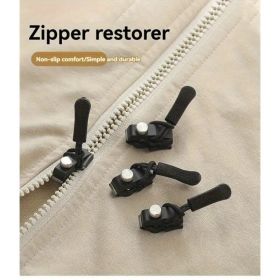 Emergency Zipper Fix Kit Quick Repair Solution for Jackets Backpacks Luggage