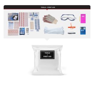 Tools and First Aid Refill Pack